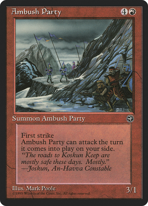 Ambush Party (HML-63B) - common
