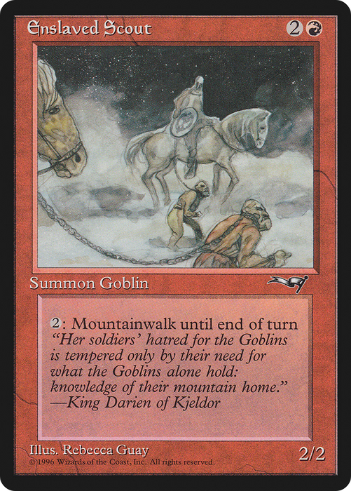 Enslaved Scout (ALL-71A) - common