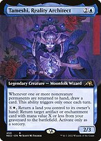 Tameshi, Reality Architect (NEO-450) - rare: (Extended Art)