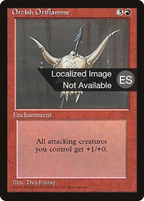 Orcish Oriflamme (4BB-215) - uncommon