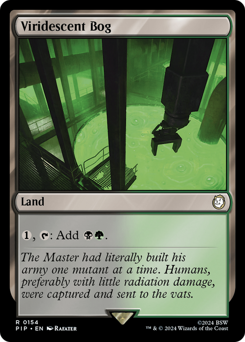 Viridescent Bog (PIP-154) - rare - Foil