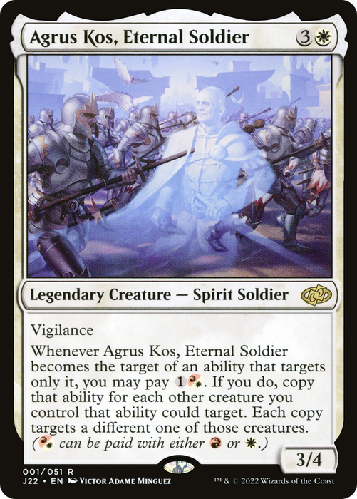 Agrus Kos, Eternal Soldier (J22-001) - rare