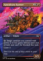 Apocalypse Runner (DFT-319) - uncommon (Borderless)