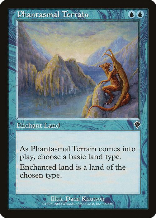 Phantasmal Terrain (INV-065) - common - Foil