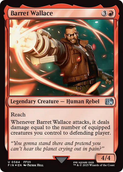 Barret Wallace (FIN-584) - uncommon - Foil