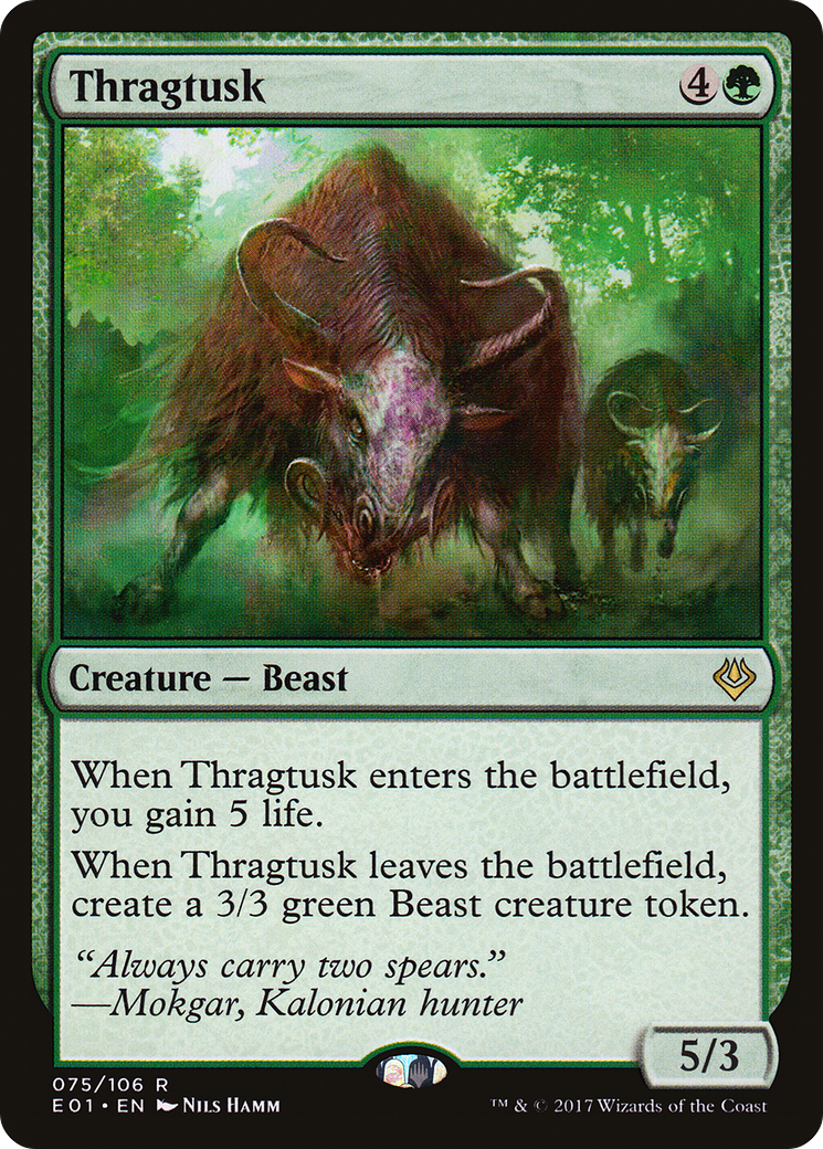 Thragtusk (AC2-075) - rare
