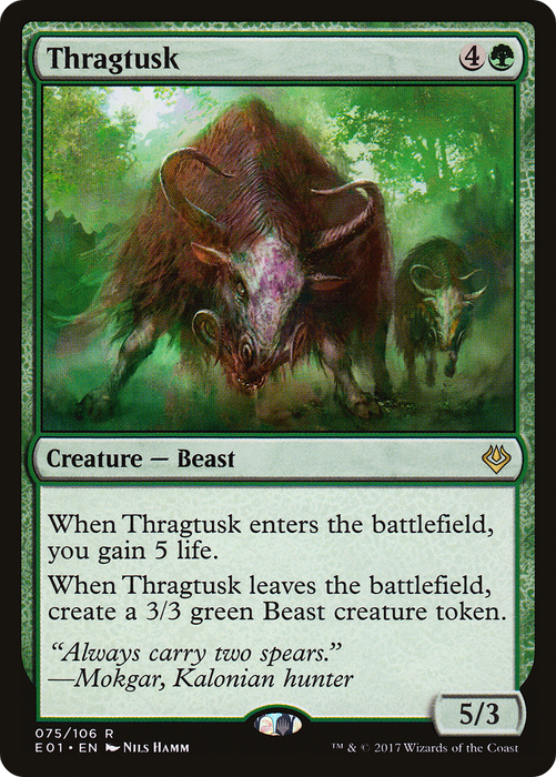 Thragtusk (AC2-075) - rare