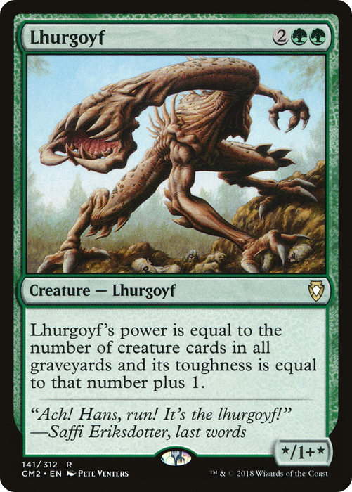 Lhurgoyf (CM2-141) - rare