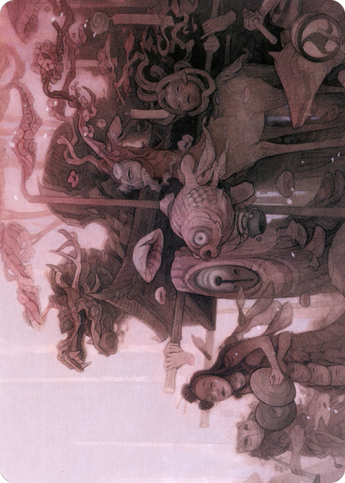 March of Burgeoning Life // March of Burgeoning Life (ANEO-029) - common (Borderless) - Foil