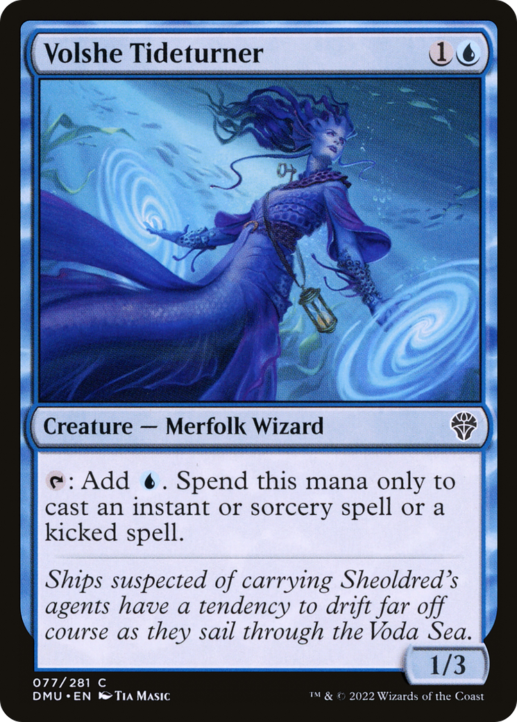 Volshe Tideturner (DMU-077) - common - Foil