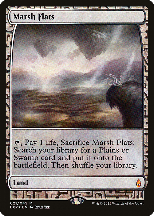 Marsh Flats (EXP-021) - mythic - Foil