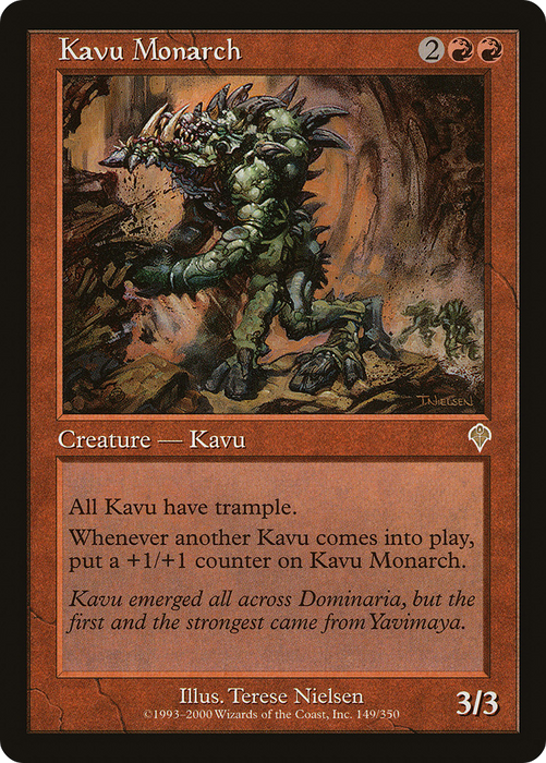 Kavu Monarch (INV-149) - rare