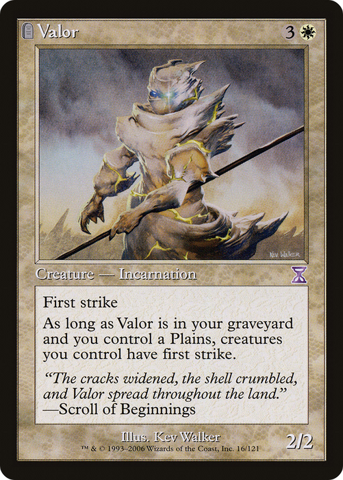 Valor (TSB-016) - special: (tombstone)