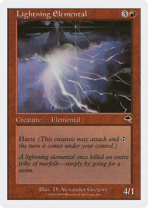 Lightning Elemental (BRB-037) - common