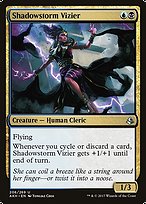 Shadowstorm Vizier (AKH-206) - uncommon - Foil