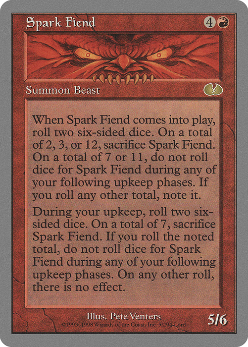 Spark Fiend (UGL-051) - rare