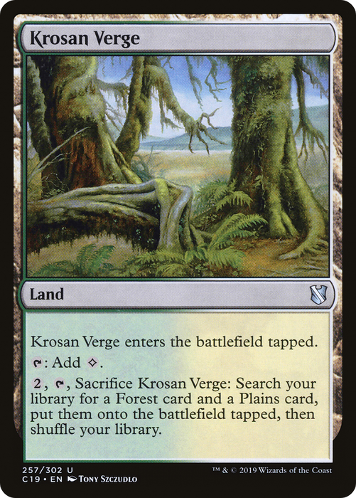 Krosan Verge (C19-257) - uncommon