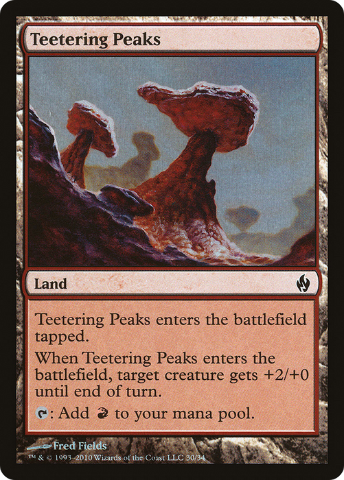 Teetering Peaks (PD2-030) - common - Foil