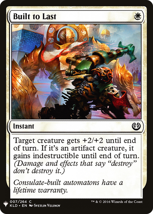 Built to Last (LIST-KLD-7) - common