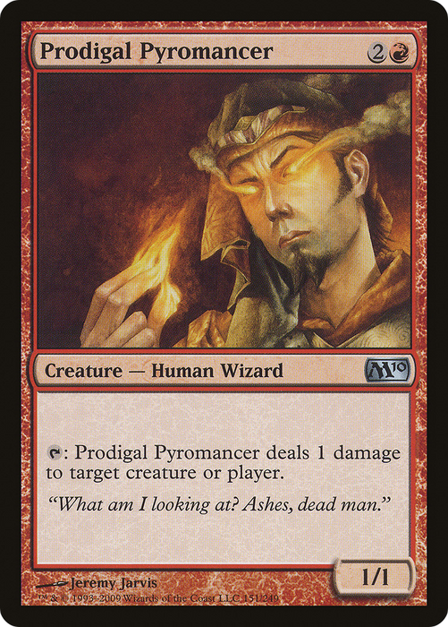 Prodigal Pyromancer (M10-151) - uncommon - Foil