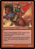 Lu Bu, Master-at-Arms (PRM-36130) - rare - Foil