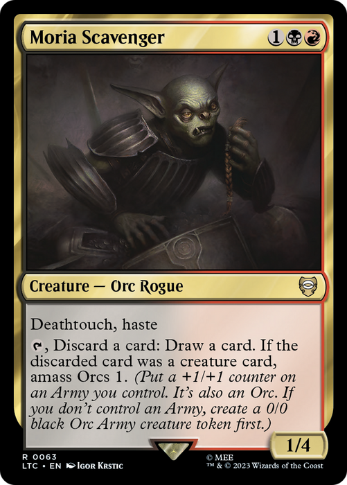 Moria Scavenger (LTC-063) - rare