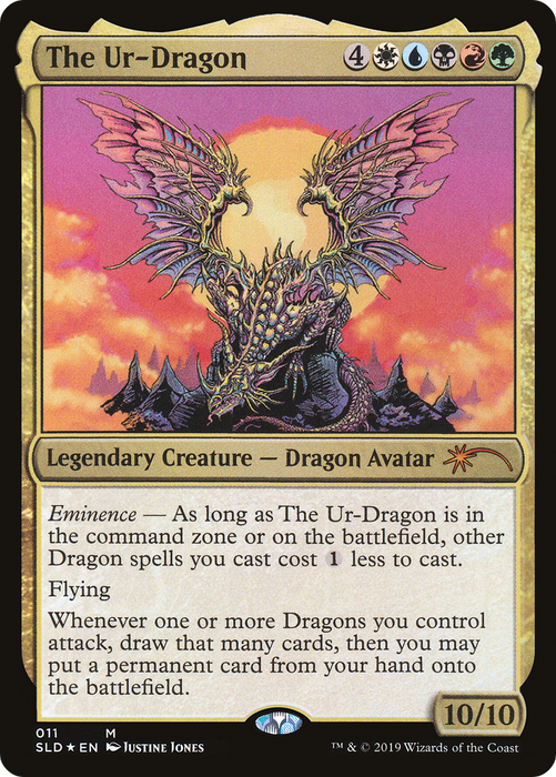 The Ur-Dragon (SLD-011) - mythic - Foil