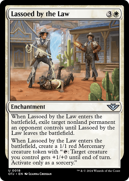 Lassoed by the Law (OTJ-018) - uncommon