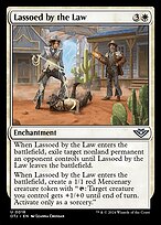Lassoed by the Law (OTJ-018) - uncommon - Foil
