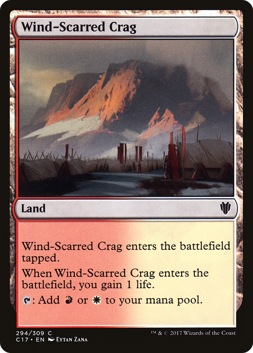 Wind-Scarred Crag (C17-294) - common
