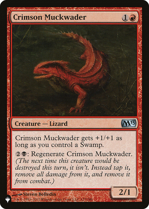 Crimson Muckwader (LIST-M13-127) - uncommon