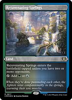 Rejuvenating Springs (CMM-617) - rare - Etched Foil