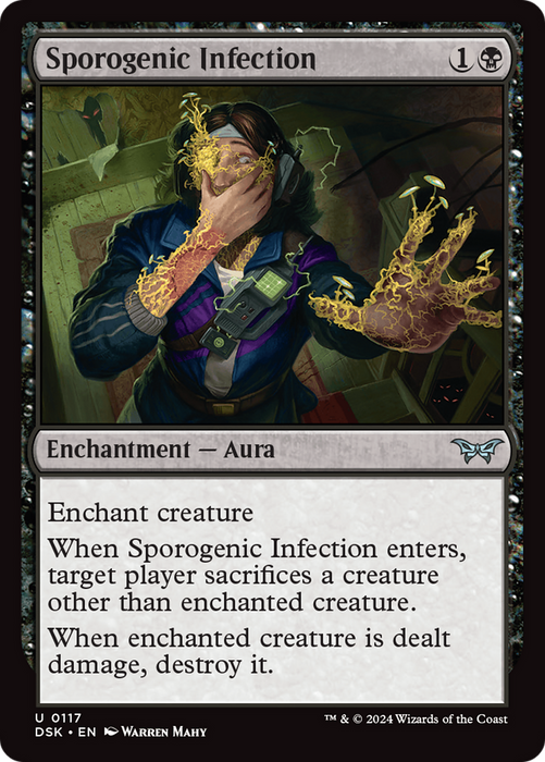 Sporogenic Infection (DSK-117) - uncommon - Foil