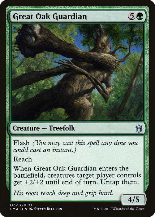 Great Oak Guardian (CMA-113) - uncommon