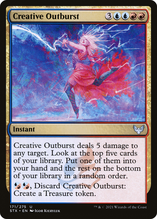 Creative Outburst (STX-171) - uncommon - Foil