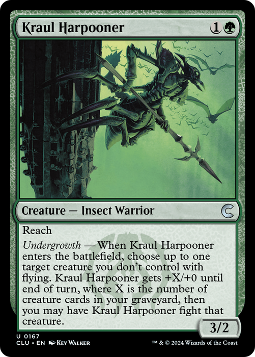 Kraul Harpooner (CLU-167) - uncommon