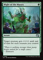 Might of the Masses (J25-689) - uncommon