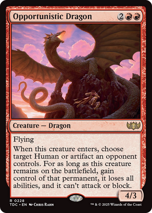 Opportunistic Dragon (TDC-228) - rare