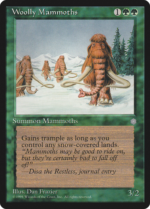 Woolly Mammoths (ICE-278) - common