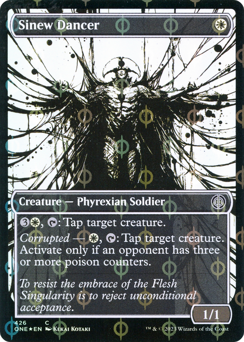 Sinew Dancer (ONE-426) - common: (Showcase) - Foil