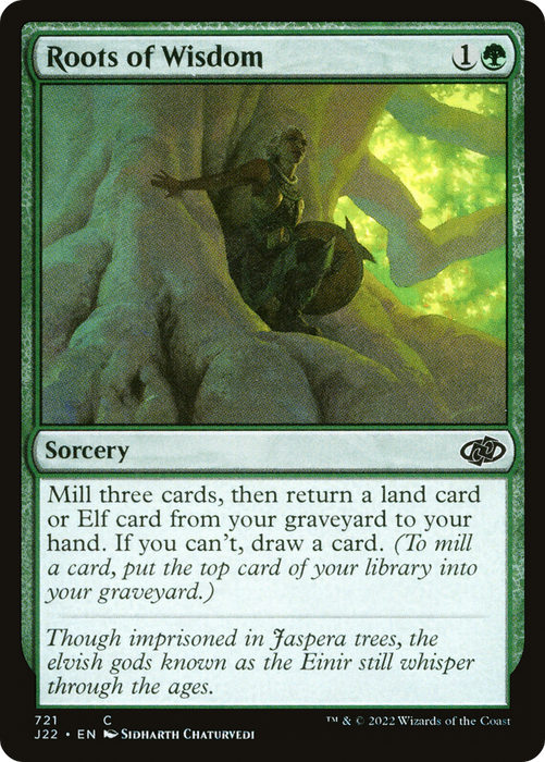 Roots of Wisdom (J22-721) - common