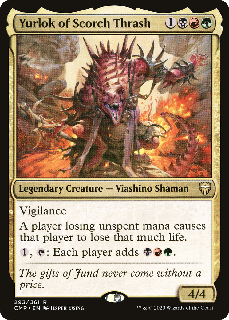 Yurlok of Scorch Thrash (CMR-293) - rare