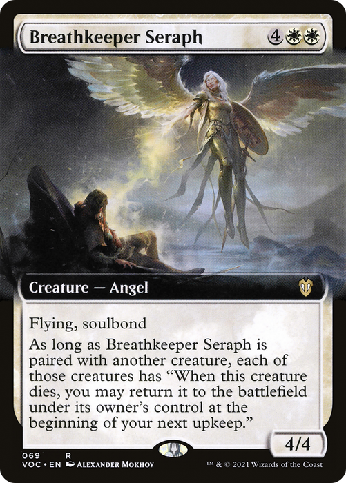 Breathkeeper Seraph (VOC-069) - rare: (Extended Art)