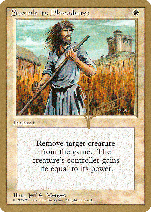 Swords to Plowshares (WCD-BL52) - uncommon