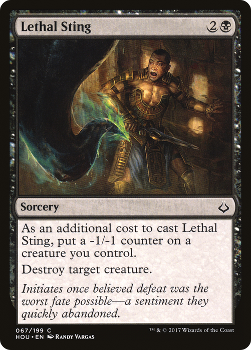 Lethal Sting (HOU-067) - common