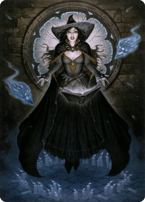Tasha, the Witch Queen // Tasha, the Witch Queen (ACLB-076) - common (Borderless) - Foil
