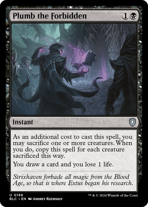 Plumb the Forbidden (BLC-188) - uncommon