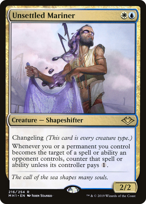 Unsettled Mariner (MH1-216) - rare - Foil