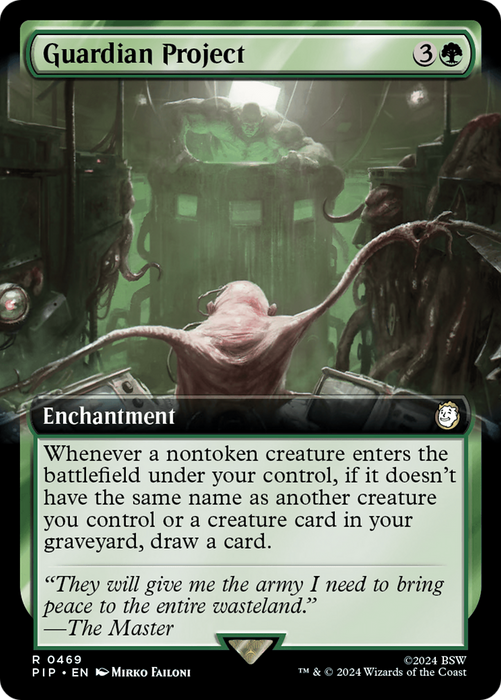 Guardian Project (PIP-469) - rare: (Extended Art) - Foil
