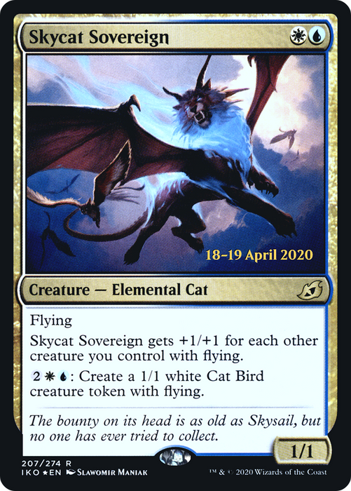 Skycat Sovereign (PRE-207S) - rare - Foil